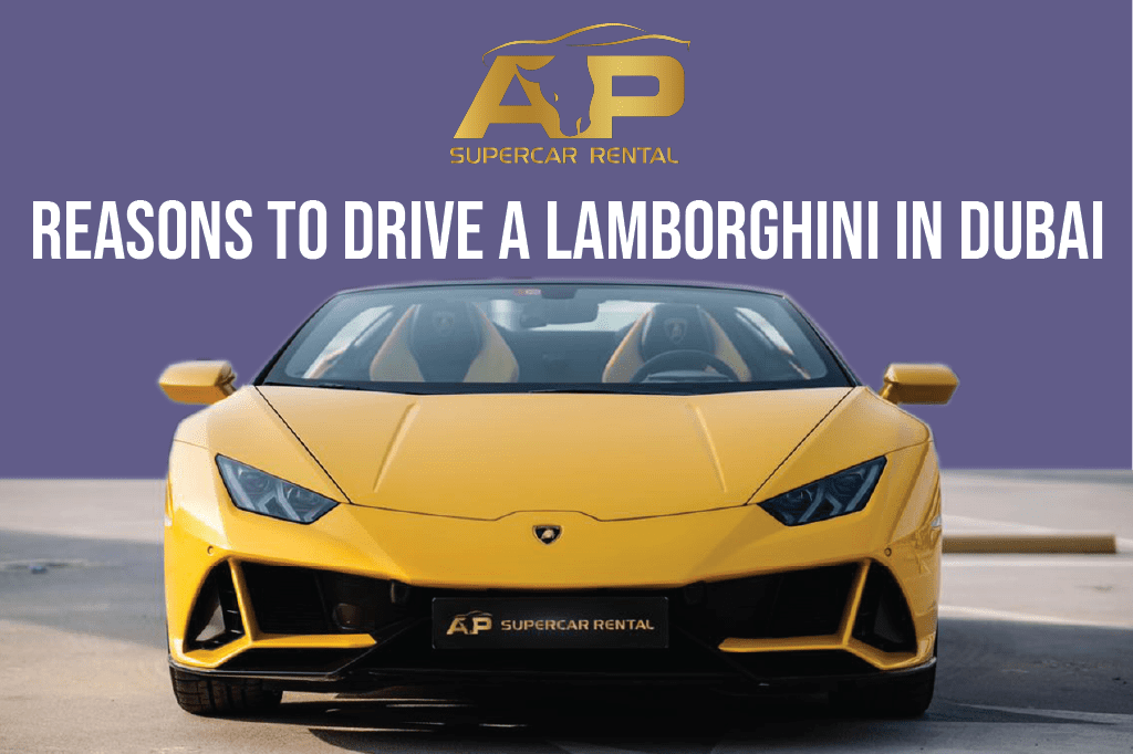 Reasons to Drive a Lamborghini in Dubai | Self Drive Luxury Car Rental