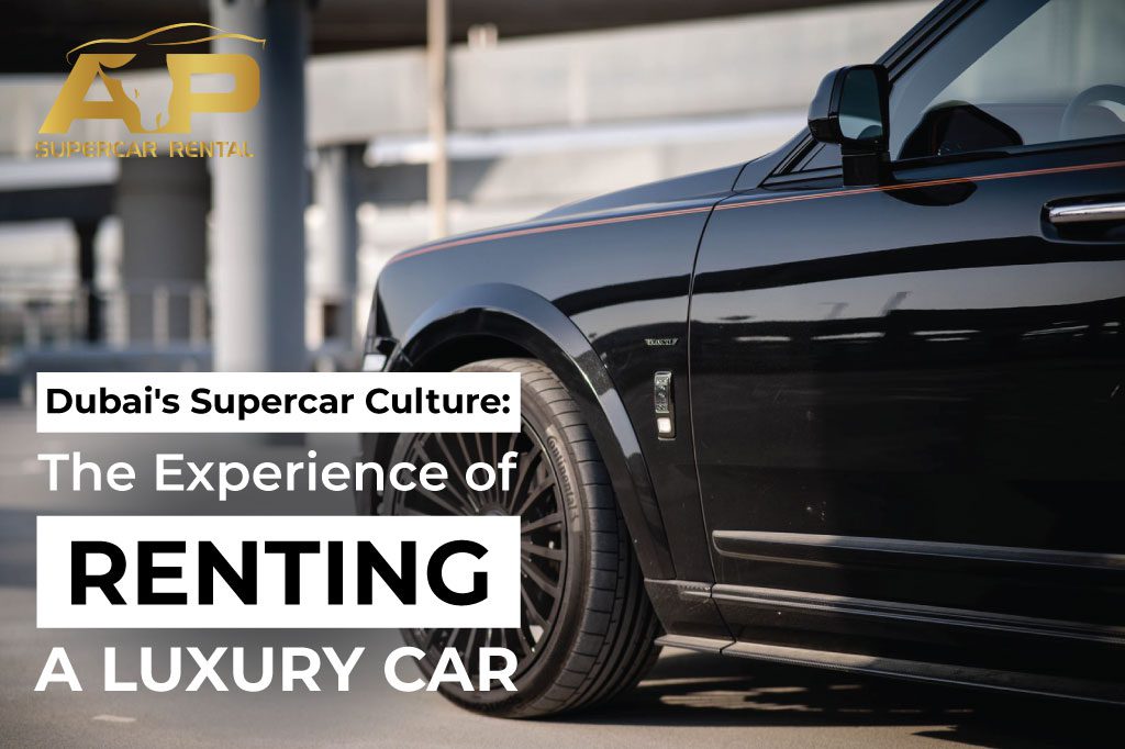 Luxury car rental in dubai