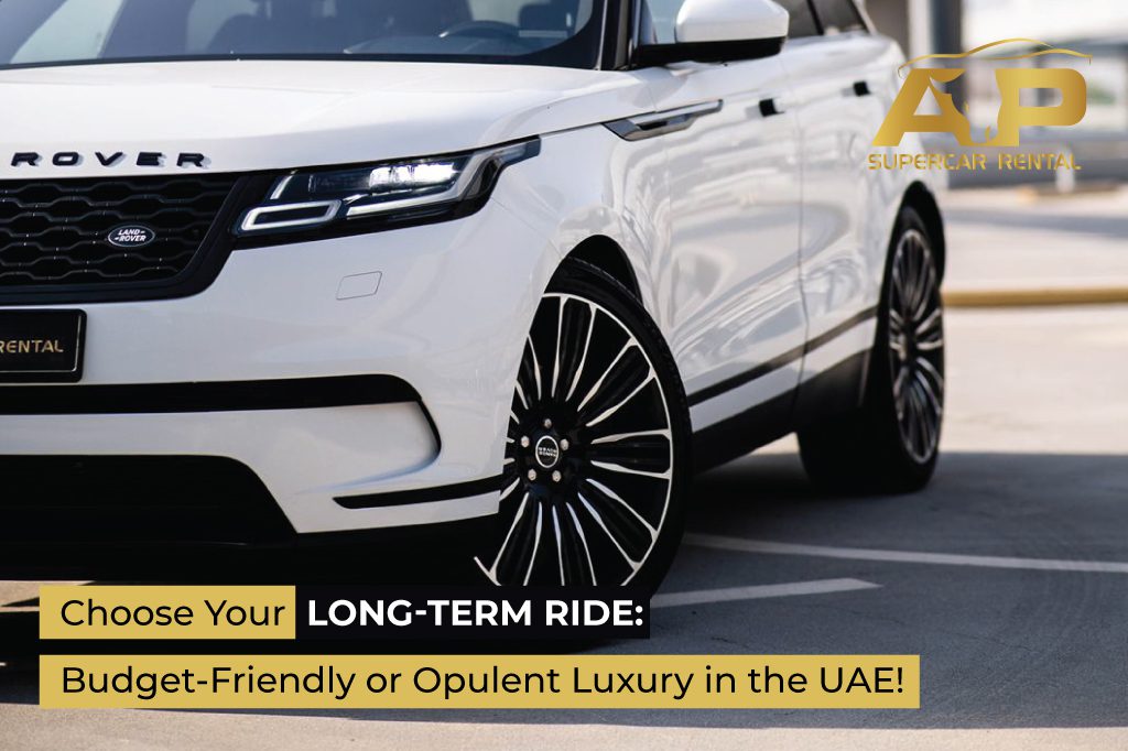 Luxury car rental in dubai