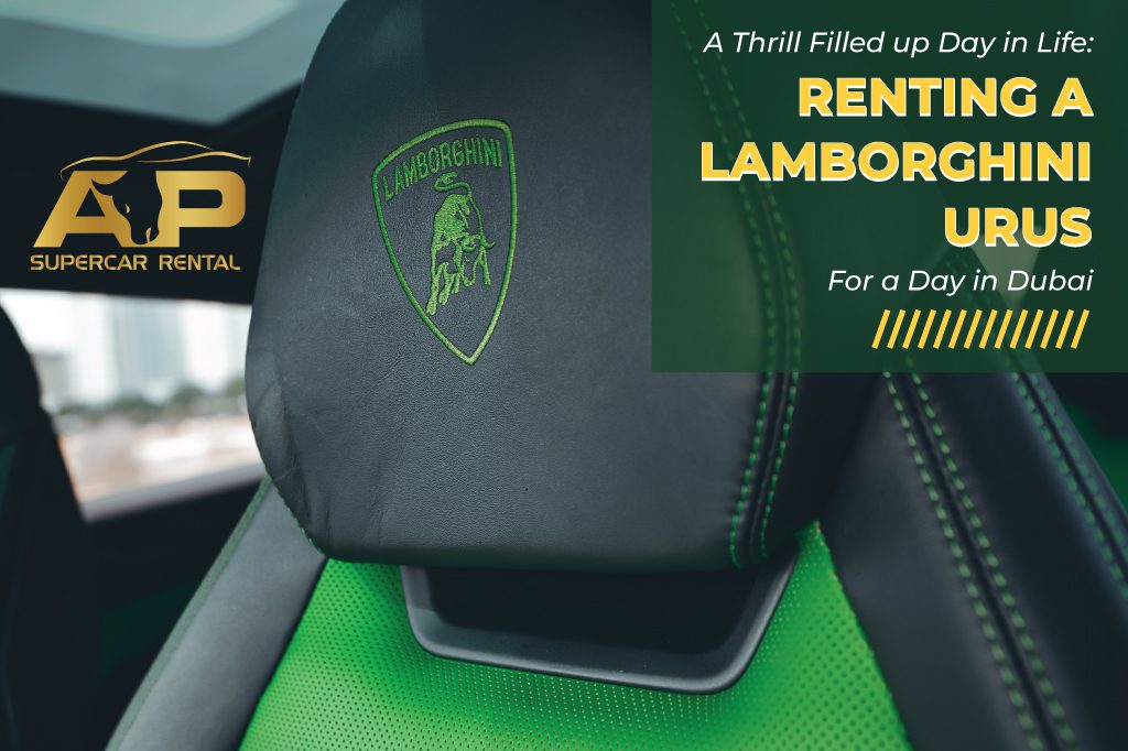 Rent lamborghini in dubai