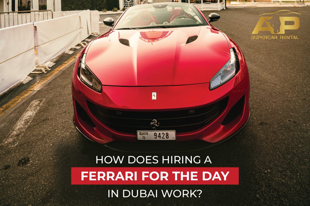 Hiring a ferrari for the day